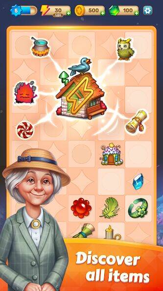 Скачать взломанную Mergic: Merge & Magic [Много монет] MOD apk на Андроид