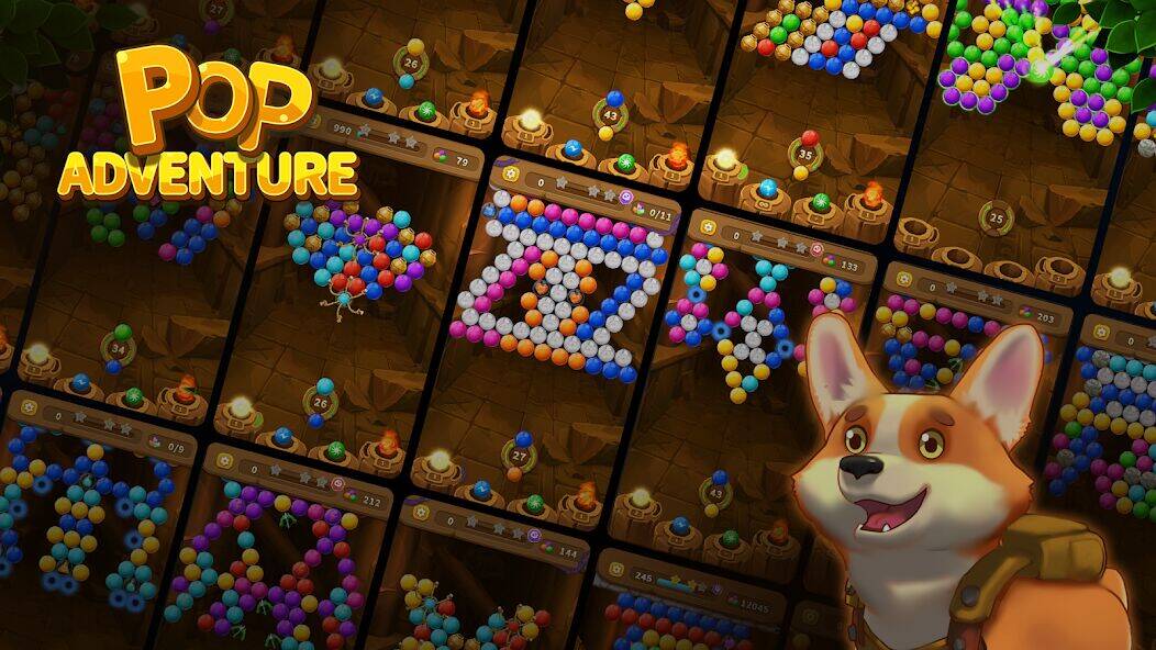 Скачать взломанную Bubble Shooter - Pop Adventure [Мод меню] MOD apk на Андроид