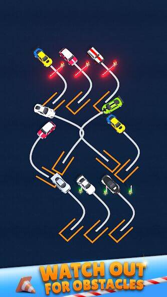 Скачать взломанную Parking Order! [Много монет] MOD apk на Андроид