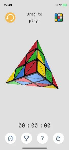 Скачать взломанную Rubik Master: Cube Puzzle 3D [Бесплатные покупки] MOD apk на Андроид