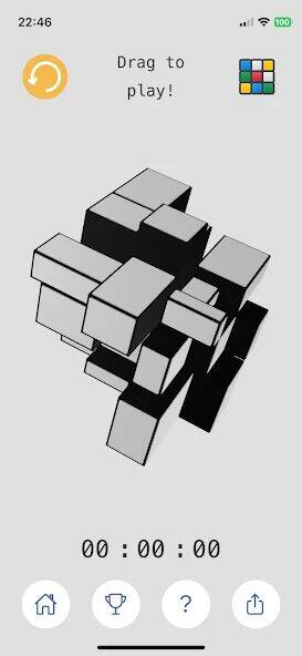 Скачать взломанную Rubik Master: Cube Puzzle 3D [Бесплатные покупки] MOD apk на Андроид