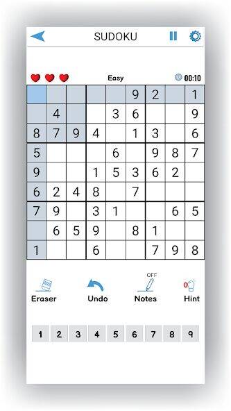 Скачать взломанную Sudoku Offline: Hard Puzzles [Много монет] MOD apk на Андроид
