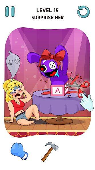 Скачать взломанную Rainbow DOP: Displace Puzzle [Бесплатные покупки] MOD apk на Андроид