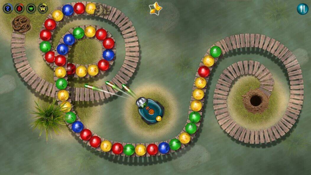 Скачать взломанную Marbles Garden [Много монет] MOD apk на Андроид