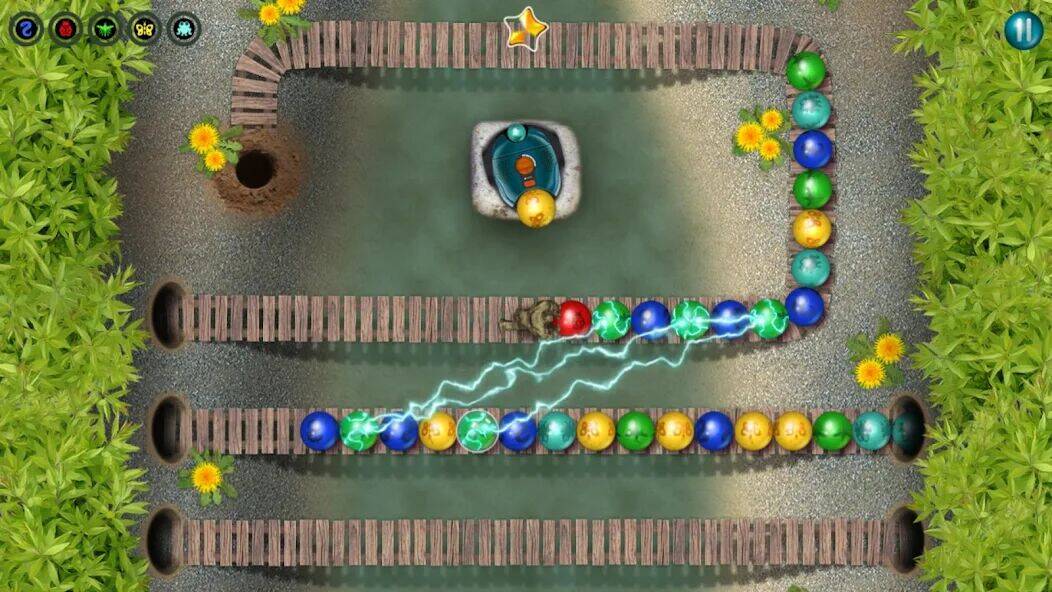 Скачать взломанную Marbles Garden [Много монет] MOD apk на Андроид