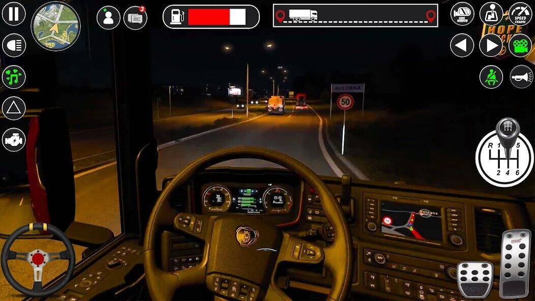 Скачать взломанную евро грузовой симулятор 3d [Мод меню] MOD apk на Андроид