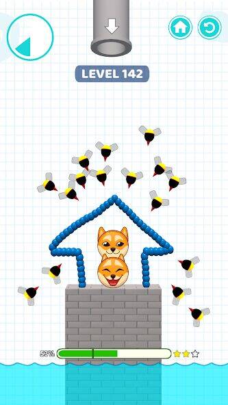 Скачать взломанную Save Balls — Логические игры [Много денег] MOD apk на Андроид