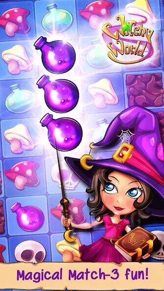 Скачать взломанную Witchy World [Много монет] MOD apk на Андроид