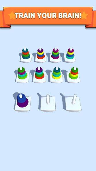 Скачать взломанную Color Toy Sorting -игра-сортир [Бесплатные покупки] MOD apk на Андроид