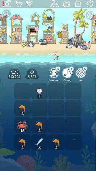 Скачать взломанную 2048 Kitty Cat Island [Много монет] MOD apk на Андроид