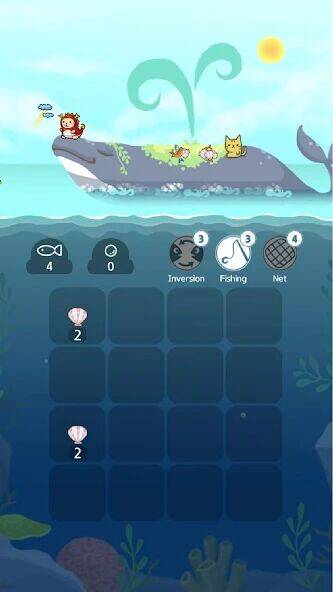 Скачать взломанную 2048 Kitty Cat Island [Много монет] MOD apk на Андроид