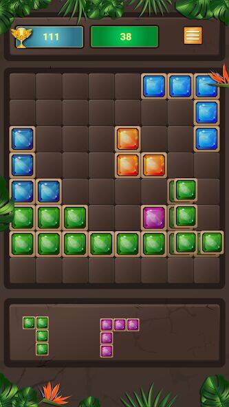 Скачать взломанную Block Puzzle [Мод меню] MOD apk на Андроид
