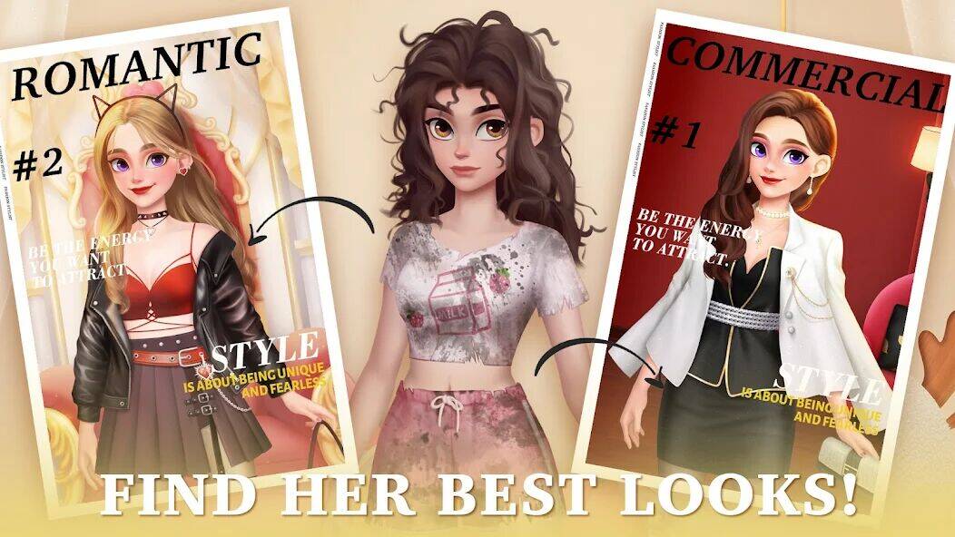 Скачать взломанную Fantasy Stylist: Match 3 [Мод меню] MOD apk на Андроид