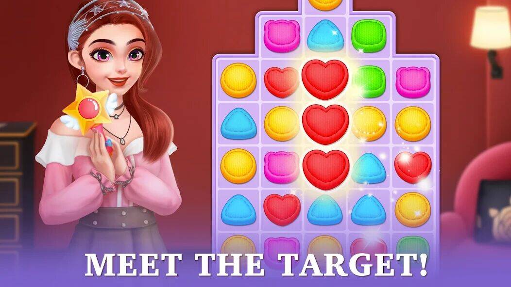 Скачать взломанную Fantasy Stylist: Match 3 [Мод меню] MOD apk на Андроид