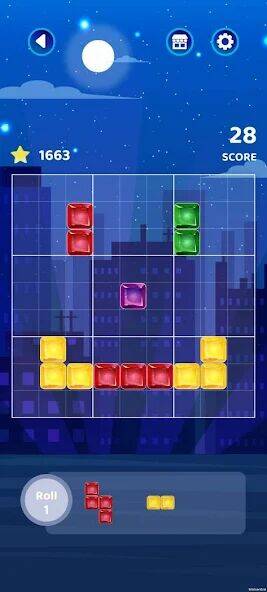 Скачать взломанную Block Puzzle [Много денег] MOD apk на Андроид