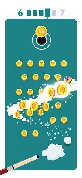 Скачать взломанную Pot shot! Crazy 8 ball Pool! [Мод меню] MOD apk на Андроид