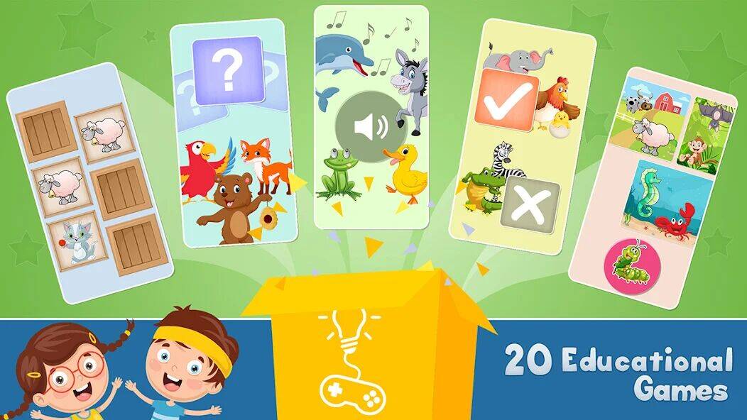 Скачать взломанную Игра головоломка для детей [Много денег] MOD apk на Андроид