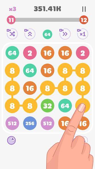 Скачать взломанную Connect the Pops! [Много денег] MOD apk на Андроид