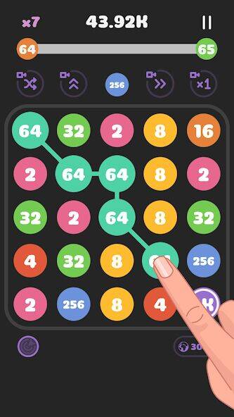 Скачать взломанную Connect the Pops! [Много денег] MOD apk на Андроид
