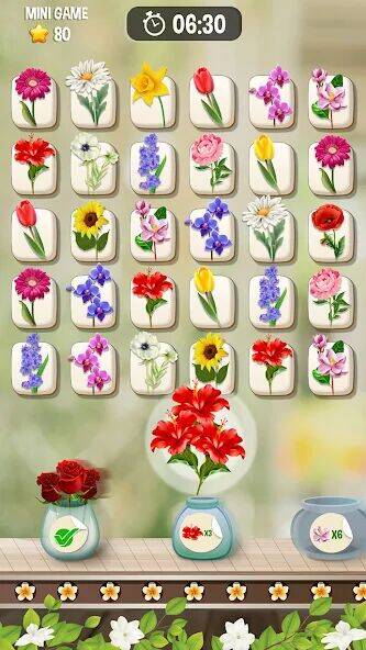 Скачать взломанную Zen Blossom: Flower Tile Match [Мод меню] MOD apk на Андроид