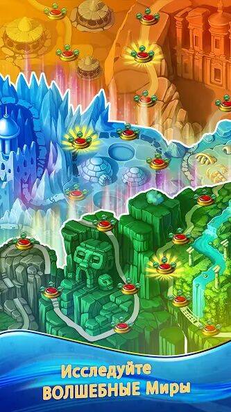 Скачать взломанную Lost Jewels - Match 3 Puzzle [Мод меню] MOD apk на Андроид