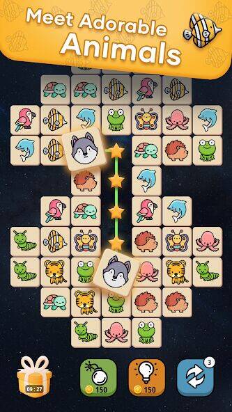 Скачать взломанную Connect Animal [Много денег] MOD apk на Андроид