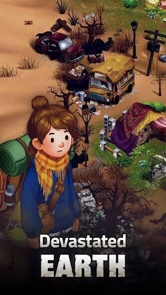 Скачать взломанную Merge Survival : Wasteland [Бесплатные покупки] MOD apk на Андроид