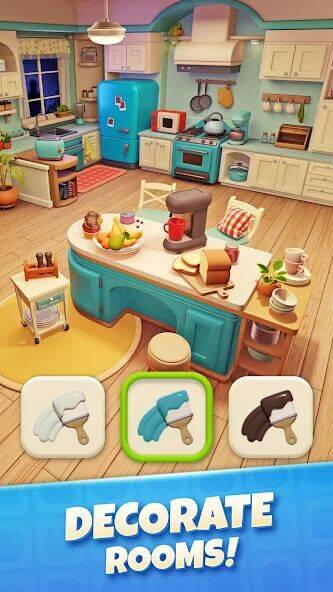 Скачать взломанную Zoey's Journey: Match & Design [Много монет] MOD apk на Андроид