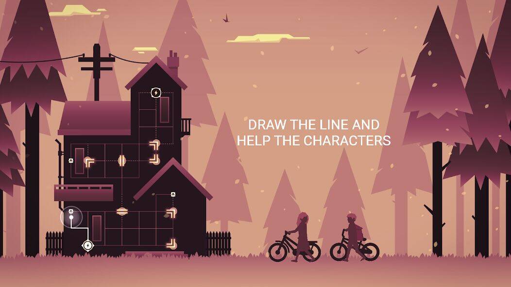 Скачать взломанную Linea: игра внутреннего света [Много монет] MOD apk на Андроид