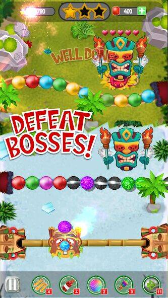 Скачать взломанную Jungle Marble Blast Games [Много монет] MOD apk на Андроид