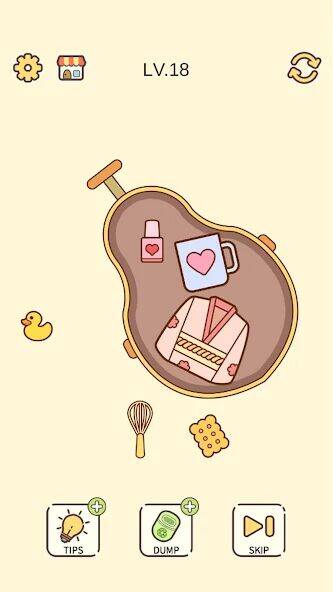Скачать взломанную Pack n Pack [Много денег] MOD apk на Андроид