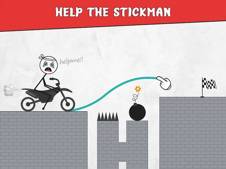 Скачать взломанную Draw Bridge: Puzzle Games [Много денег] MOD apk на Андроид