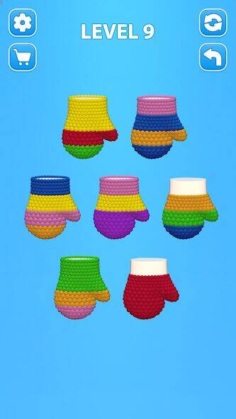 Скачать взломанную Cozy Knitting: Color Sort Game [Много денег] MOD apk на Андроид