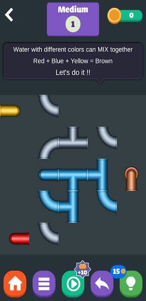 Скачать взломанную Color Plumber [Мод меню] MOD apk на Андроид
