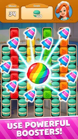 Скачать взломанную Sweet Cube Blast [Много денег] MOD apk на Андроид