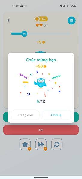 Скачать взломанную Chọn Đúng Sai [Мод меню] MOD apk на Андроид