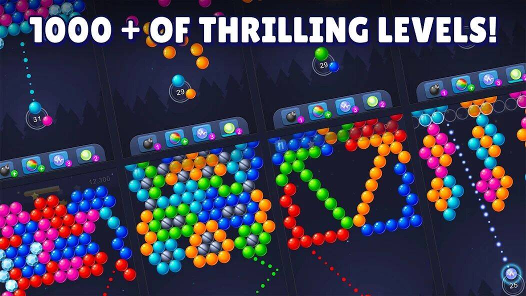 Скачать взломанную Bubble Pop! Puzzle Game Legend [Бесплатные покупки] MOD apk на Андроид