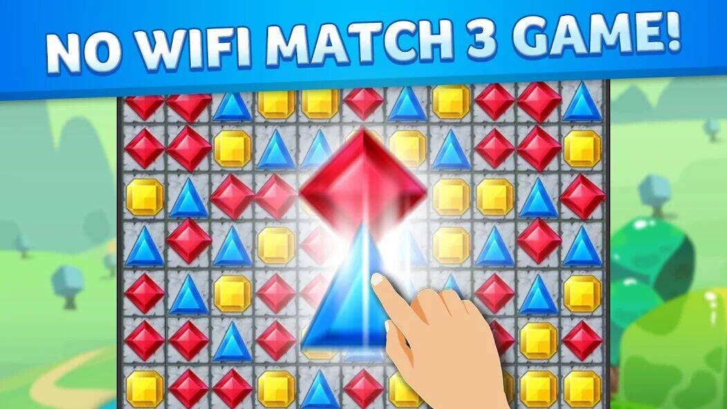 Скачать взломанную Три в Ряд : Jewel Match King [Мод меню] MOD apk на Андроид