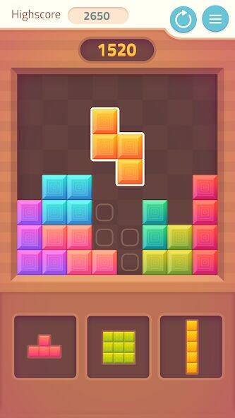 Скачать взломанную Polyblock - Block Puzzle Games [Много денег] MOD apk на Андроид