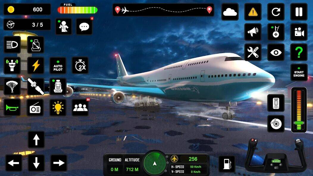 Скачать взломанную пилот симулятор: самолет игра [Бесплатные покупки] MOD apk на Андроид