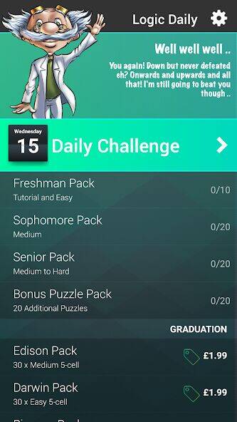 Скачать взломанную Logic Puzzles Daily - Solve Lo [Много монет] MOD apk на Андроид