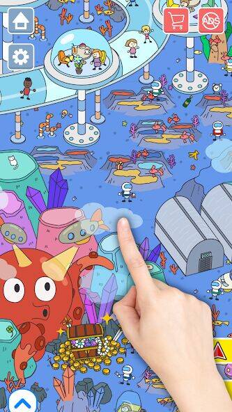 Скачать взломанную Happy Find : Hidden Objects [Много денег] MOD apk на Андроид
