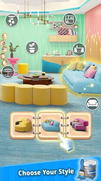 Скачать взломанную Merge Designer-Макияж в доме [Бесплатные покупки] MOD apk на Андроид