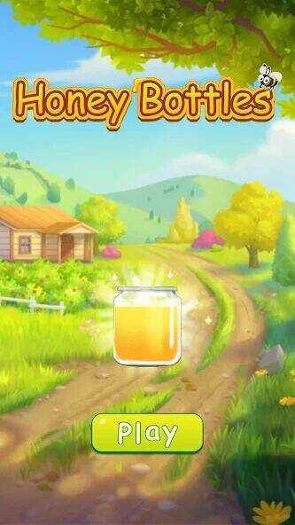 Скачать взломанную Honey Bottles - merge puzzle [Мод меню] MOD apk на Андроид
