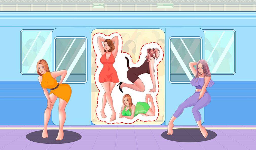 Скачать взломанную Posing Puzzle: Tricky Stories [Много денег] MOD apk на Андроид