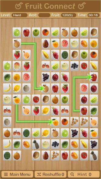 Скачать взломанную Fruit Connect [Бесплатные покупки] MOD apk на Андроид