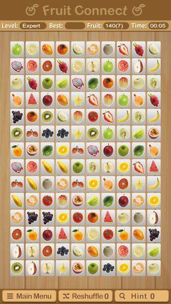 Скачать взломанную Fruit Connect [Бесплатные покупки] MOD apk на Андроид