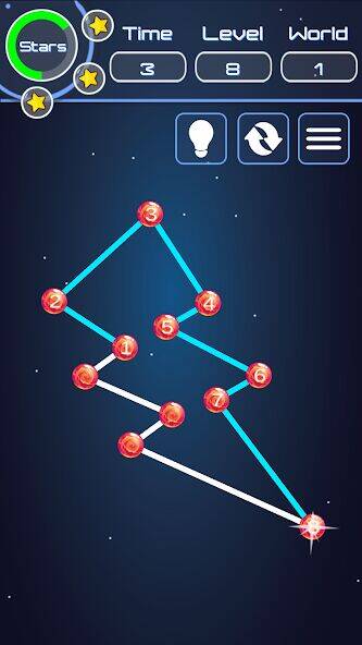 Скачать взломанную Connect The Dots [Бесплатные покупки] MOD apk на Андроид