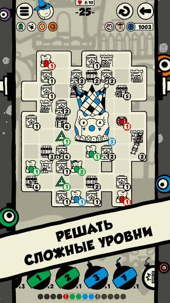 Скачать взломанную Бластомансер: Игра-головоломка [Много монет] MOD apk на Андроид