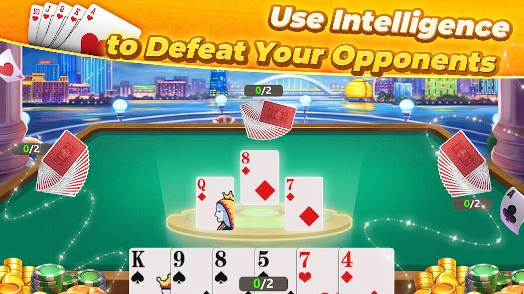 Скачать взломанную Callbreak Star [Много монет] MOD apk на Андроид